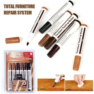 13Pcs Houten Meubelen Touch Up Markeerstift Wax Filler Remover Voor Reparatie Kras Dragen Op Kasten En Tafels
