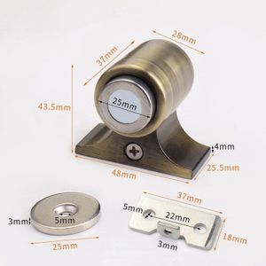 Betoci Neodymium Magneet Deurstopper 304 Rvs Sterke Magnetische Floor Zuig Mini Deur Stop Meubels Hardware