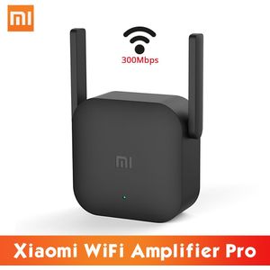 Xiaomi Wifi Versterker Pro 300Mbps 2.4G Draadloze Repeater Met 2*2 Dbi Antenne Muur Plug Wifi Range extender Signaal Booster