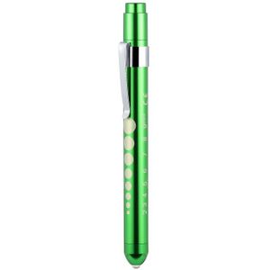 Verpleegkundige Pen Aluminium Penlight Led Pupil Licht Orale Penlight Met Schaal