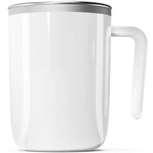 Zelf Roeren Mok Rvs Mix Koffie Thee Cup Met Deksel Automatische Elektrische Lui Koffie Melk Mengen Auto Roeren Mok
