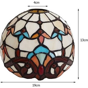 Woerfu Europese Tiffany Lampenkap 20 Cm Lampenkap Tafellamp Wandlamp Hanglamp Diy