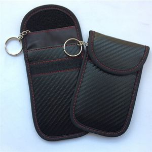 Anti-Diefstal Keyless Entry Autosleutel Cover Rfid Signaal Straling Blokkeren Farady Zak Autosleutel Portemonnee