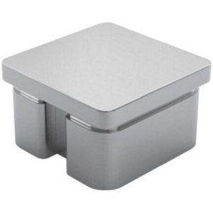 Koppeling Rvs Leuning Fittingen Staaf Buis End Cap Plug Voor Staaf Buis