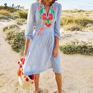 Katoenen kaftan jurk hm hotsell