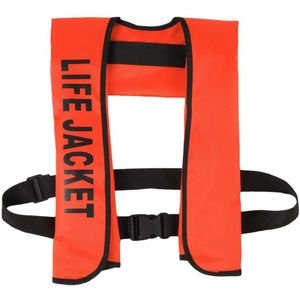 Kajak Opblaasbare Zwemvest Volwassen Leven Vest Watersport Zwemmen Vissen Survival Jas Man Jas Polyester Zwemvest