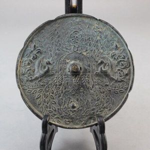 Han Dynastie Phoenix Bronzen Spiegel Koper Sales Fijne Antieke Cn (Oorsprong) Mascot