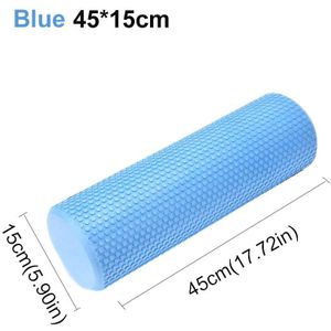 30/45/60Cm Fitness Pilates Yoga Foam Roller Blokken Eva Yoga Kolom Voor Nek Arm Taille heup Been Spier Massage