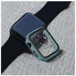 Screen Protector Case Voor Apple Watch 44Mm 40Mm Iwatch 6 5 4 3 42Mm 38Mm Gehard Glas + Cover Bumper Voor Apple Watch Accessoires