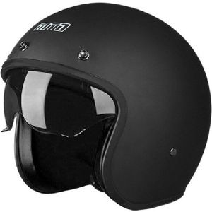 Motorhelm Open Gezicht Cafe Racer Retro Vintage Scooter Casco Casque Motor Capacete De Moto Fabriek Direct Verkoop