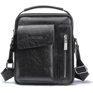 Mannen Aktetas Tas Business Famous Brand Lederen Schoudertas Messenger Bags Kantoor Handtas 13.3 Inch Laptop