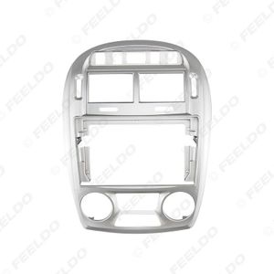 Feeldo Auto 9 Inch Audio Gezicht Plate Fascia Frame Voor Kia Cerato 2006 2Din Groot Scherm Radio Stereo Panel Dash mount Frame Kit