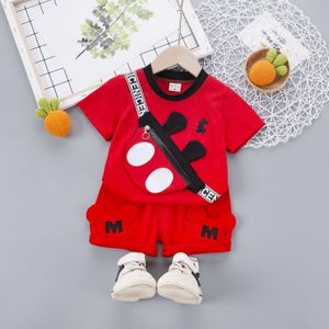 Baby Jongens Kleding Zomer Kinderen Past Cartoon Baby Jongen Kleding Sets T-shirt + Korte Broek 2 Stuks Outfits Kids sets