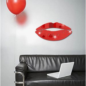 Spiegel Muurstickers Lip Spiegel Muurstickers Diy Muurstickers Decoratie Muurstickers Spiegel Stickers