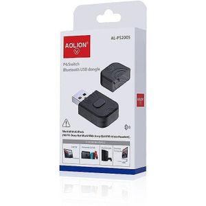 Vaorlo Draadloze Audio Transmitter Dongle Voor PS5/PS4/Pc/Switch Ondersteuning Oortelefoon Speaker Draadloze Bluetooth Audio Zender