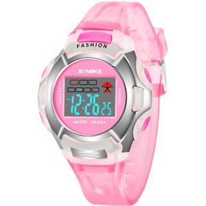 Synoke Kinderen Digitale Horloges Jongens Meisjes Led Sport Waterdichte Studenten Alarm Datum Casual Kids Elektronische Horloge