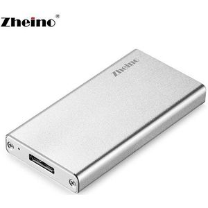 Zheino Usb 3.0 Naar Msata Ssd Mini Case Aluminium Externe Behuizing Voor Msata/Half Size Ssd