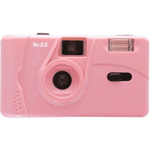 Vintage M35 35Mm Handmatige Herbruikbare Film Camera Met Flash Functie Niet-Wegwerp Multicolor Retro Film Machine