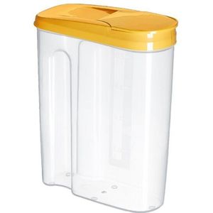 1.8L/2.5L Granen Opslag Container Luchtdichte Plastic Keuken Voedsel Seal Pot Granen Graan Bean Rijst Snacks Doos Bus Jar