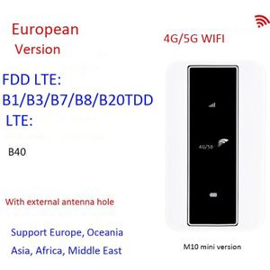 4G Router Mifi Ondersteunt 5G Sim-kaart 4G Wifi Router 150Mbps Auto Mobiele Wifi Hotspot Met sim Card Slot