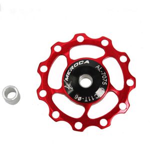 11T MTB Aluminium Fiets Lagers Achterderailleur Pulley Jockey Wiel Racefiets Gids Roller Rondsel Onderdelen Fietsen Accessoire