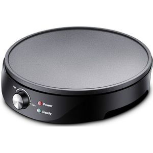 Non-stick Elektrische Crêpe Pizza Pannenkoek Bakken Pan Bakplaat Chinese Lente Roll Pie Koekenpan Steak Fornuis Koffiebrander Eu plug