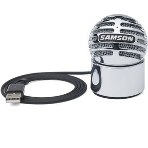 Originele SAMSON Meteoriet USB condensator microfoon voor computer notebook opname ondersteuning skype online chatten universele oplossing