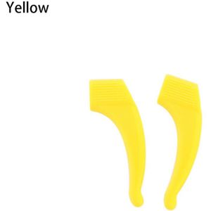 2 Paar Silicone Anti Slip Lenzenvloeistof Zonnebril Oor Haken Zachte Comfortabele Glazen Houder Outdoor Sport Eyewear Accessoires Tool