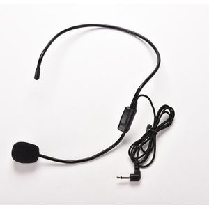 3.5Mm Bedrade Microfoon Headset Studio Conferentie Gids Toespraak Speaker Stand Microfoon Voor Voice Versterker Draagbare Microfoons