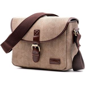 Retro Photo Camera Bag Case Voor Canon Eos 200D 77D 7D 80D 800D 1300D 6D 70D 760D 750D 700D 600D 100D 1200D 1100D SX540(Kha