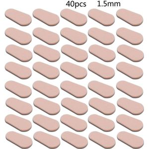 40Pcs Zacht Schuim Neus Pads Zelfklevende Lenzenvloeistof Eva Neus Pads Anti-Slip Glazen Geen Makeup Neus Pads brillen Nosepads Jy06 21