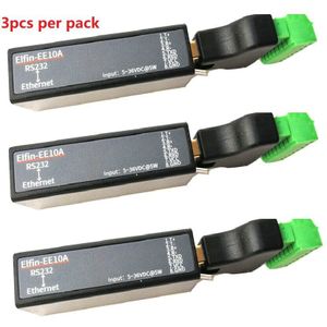 3Pcs Of 4Pcs EE10A Seriële Poort RS232 Naar Ethernet Seriële Poort Apparaat Server Ondersteuning Tcp/Ip Telnet Modbus Tcp protocol