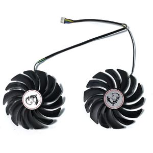 2pcs 95mm DC 12V 0.4A 4Pin PLD10010S12HH For MSI RX470 480 570 580 GTX1080Ti 1080 1070 1060 Gaming Graphics Card Radiator Fan