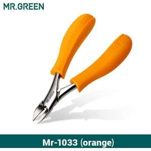 Mr. Groen Nagelknipper Teennagel Cutters Pedicure Manicure Gereedschap Anti-Splash Ingegroeide Paronychia Professionele Correctie Tool Sets