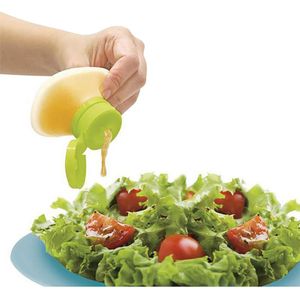 Seaan Mini Salade Dressing Squeeze Fles Siliconen Saus Potten Voor Ketchup Mosterd Mayonaise Kruiderij Dispenser Lunch
