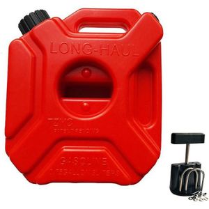 1 st Duurzaam Spare Auto Reserve Olie Drum 5 Liter Anti-statische Plastic Benzine Vat Auto Ontvangen Emmer Lange trip Lange Afstand
