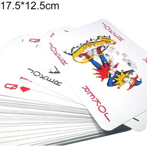 3 Maat 2/4/9 Keer Super Big Giant Jumbo Speelkaarten Volledige Dek Enorme Standaard Print Novelty Poker Index speelkaarten Leuke Spelletjes