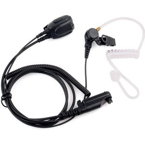 Hoogwaardige Akoestische Buis Oortelefoon PTT MIC Headset voor Hytera X1P X1E X1