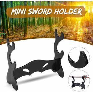 Mini Samurai Zwaard Katana Holder Wall Mount Zwaard Display Stand Zwaard Display Rack Base Desktop Storage Rack Holder Hanger