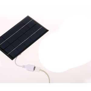 Solar Charge 2.5 W/5 V Portable Solar Charger Met Usb-poort Monokristallijn Silicium Zonnepaneel Oplader Voor Camping wandelen Reizen