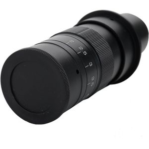 180X 120X 300X 200X 130X Verstelbare Zoom C-mount Lens 0.7X ~ 4.5X Vergroting 25mm voor Multimedia Interface microscoop Camera