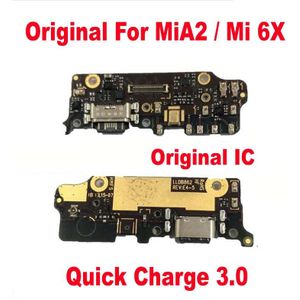 Originele Oplaadpoort Pcb Board Usb Charge Dock Connector Mi Crophone Flex Kabel Qc 3.0 Voor Xiao Mi Mi A2 mi A2/Mi 6X Mi 6X M6X