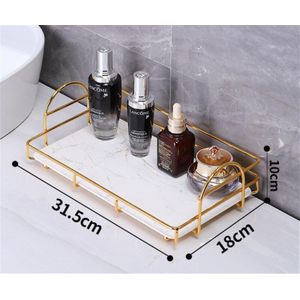 Multifunctionele Opslag Rack Badkamer Make Organizer Verwijderbare Desktop Opslag Plank Luxe Cosmeticsorganizer