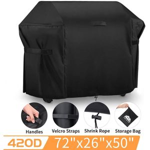 183X66X130Cm Bbq Cover Waterdichte Outdoor Anti Dust Grill Cover Tuin Yard Rain Protector Voor Bbq accessoires Bescherming Cover