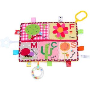 Pasgeboren Baby Comfort Sussen Handdoek Kinderbedje Peuters Winkelwagen Wandelwagen Opknoping Rammelaar Hand Bell Zachte Bijtring Speelgoed Met Geluid