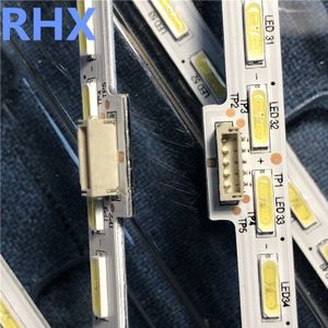 2piece/lot LED STRIPS LEFT RIGHT YLS_HRN55_7020_REV2 FOR 55&quot; SONY KD-55X8509C TV SYV5541 64LED 596MM