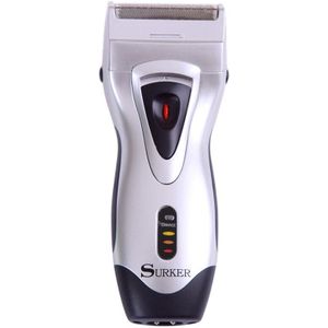 Surker Rscw-8002 Elektrische Scheerapparaat Scheren Scheermessen Oplaadbare Reciprocating 2 Hoofden Baard Haar Trimmer Elektrische Reparatie Clipper