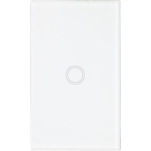 Esooli Goud Remote Touch Switch Us/Au Standaard Smart Home Voor Led Lamp Muur Touch Switch 1/2/3 gang 1 Manier Crystal Glass