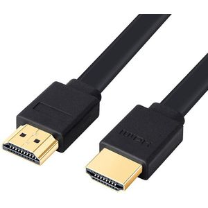 Lungfish Hdmi Kabel Platte Kabel Vergulde 2.0 4K 60Hz Hdmi Kabel Splitter Switcher Voor Hd Tv laptop PS3 Computer Xbox