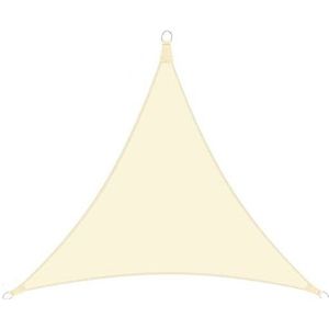 Beige 300D 8 Maten Regelmatige Driehoek Zonnezeil Waterdicht Polyester Luifel Zon Outdoor Zon Onderdak Tuin Camping Luifel Tuinhuisje